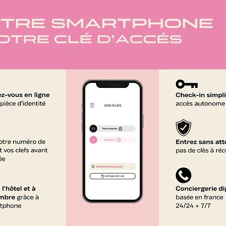 Hotel Des Sept - Entree Autonome, Reception En Ligne - Encore Mieux Ορλεάνη Εξωτερικό φωτογραφία